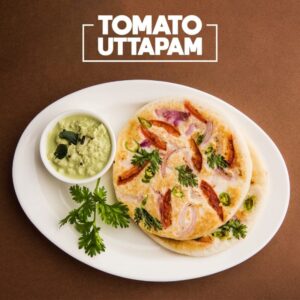 Mini Jowar and Tomato Uttapa