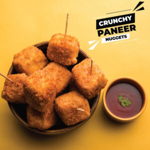 CRUNCHY PANEER NUGGETS