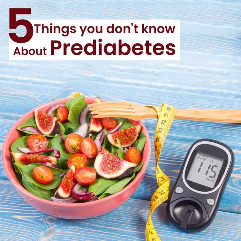 5 things you don't know about prediabetes